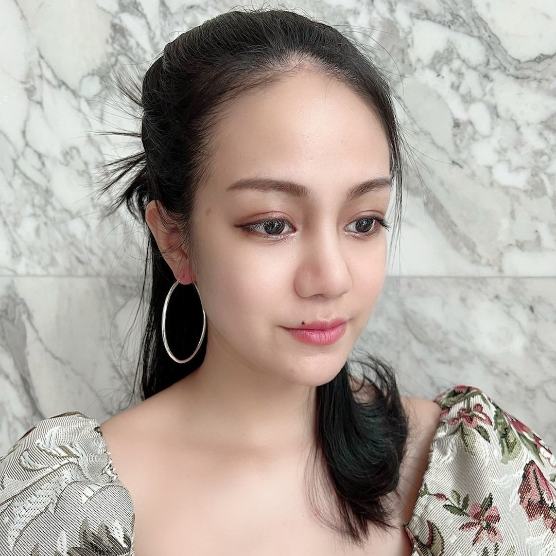 Silver hoop earrings 92.5% sterling thickness 1.5mm. - 耳环/耳夹 - 纯银 白色