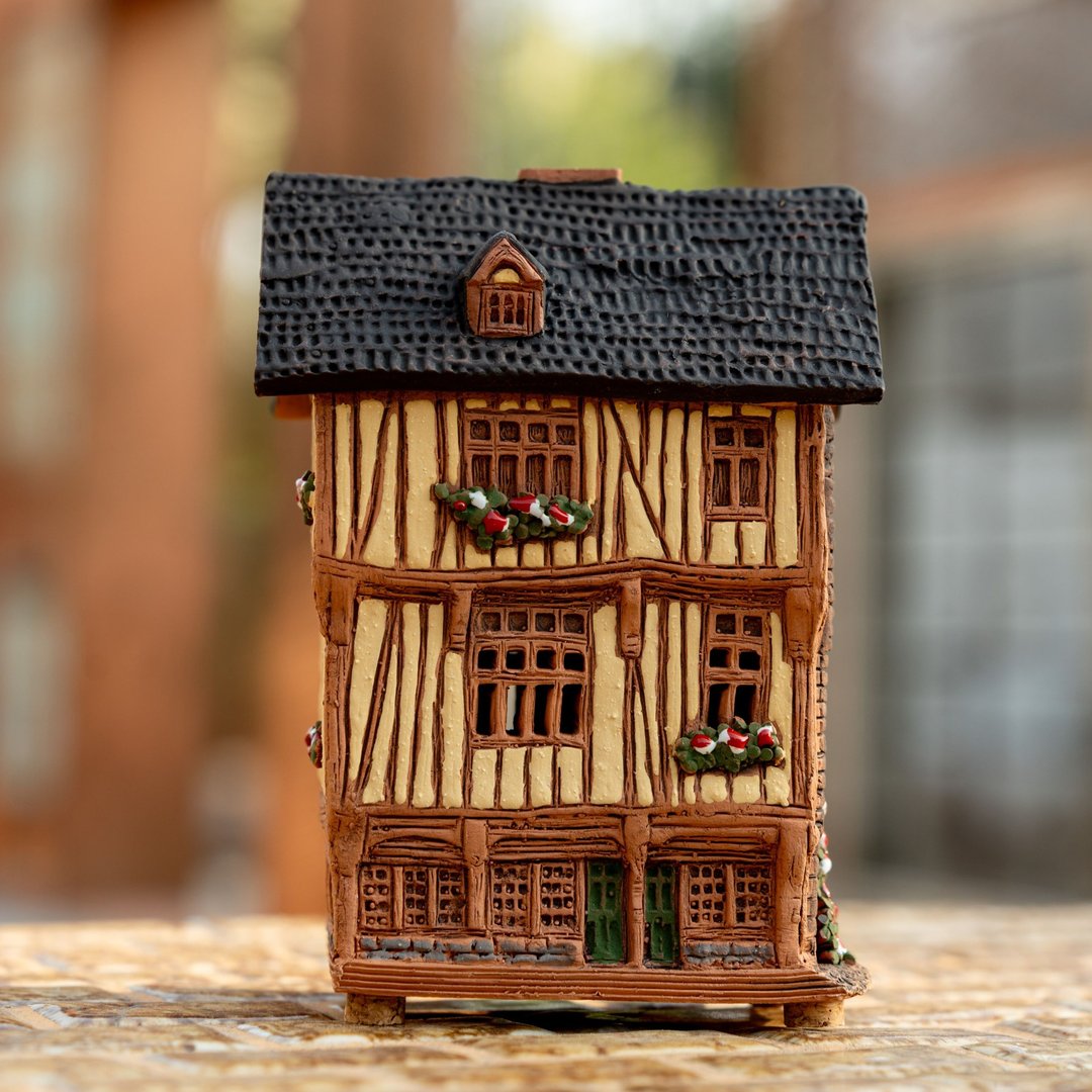 法国卢昂小屋 高11cm - 摆饰 - 陶 
