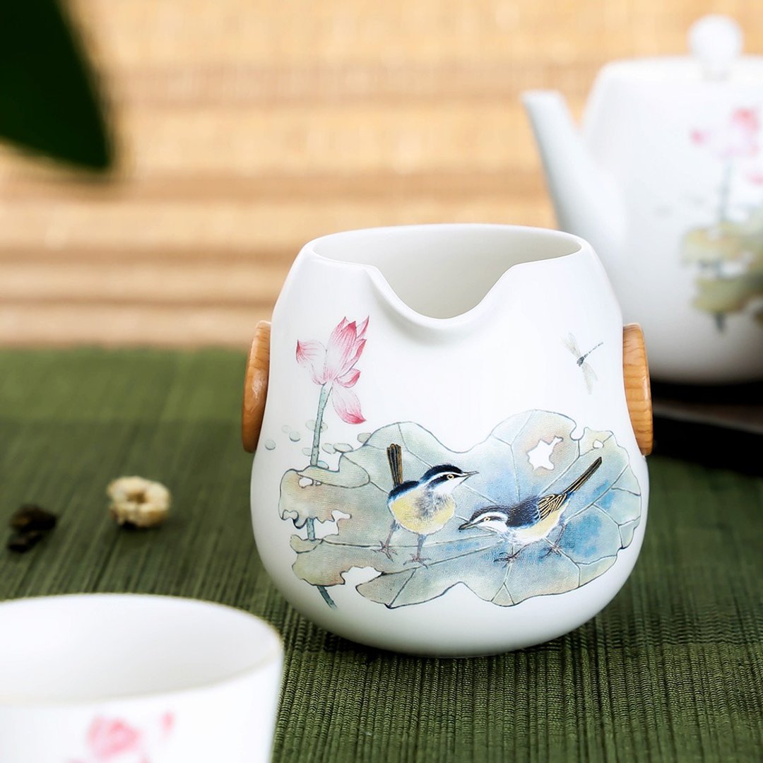 荷塘趣茶海(180ml) - 茶具/茶杯 - 陶 
