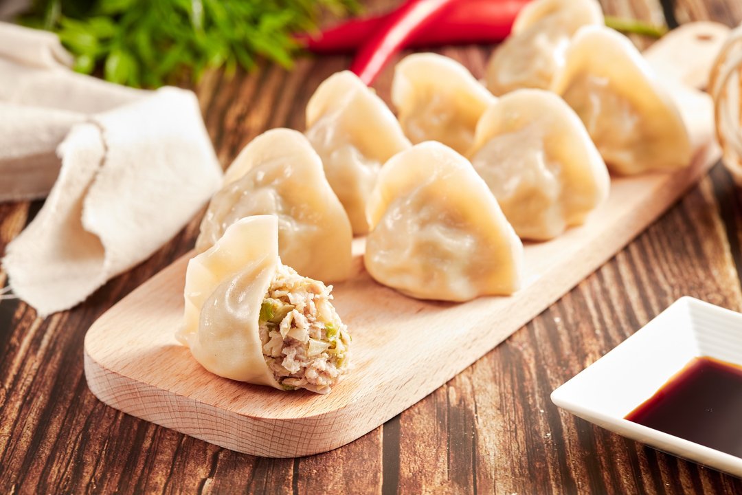 【123水饺】高丽菜猪肉水饺 - 熟食小吃 - 新鲜食材 白色