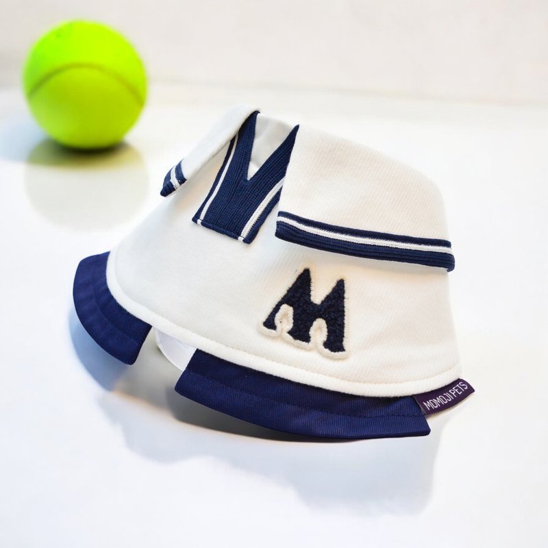 【MOMOJI】宠物围兜 | Furderer - 衣/帽 - 聚酯纤维 白色