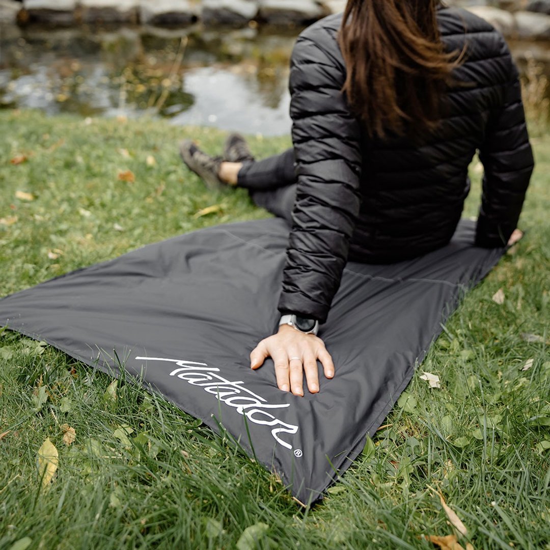 Matador Pocket Blanket mini 3.0 户外迷你口袋型野餐垫 1-2人用 - 野餐垫 - 尼龙 黑色