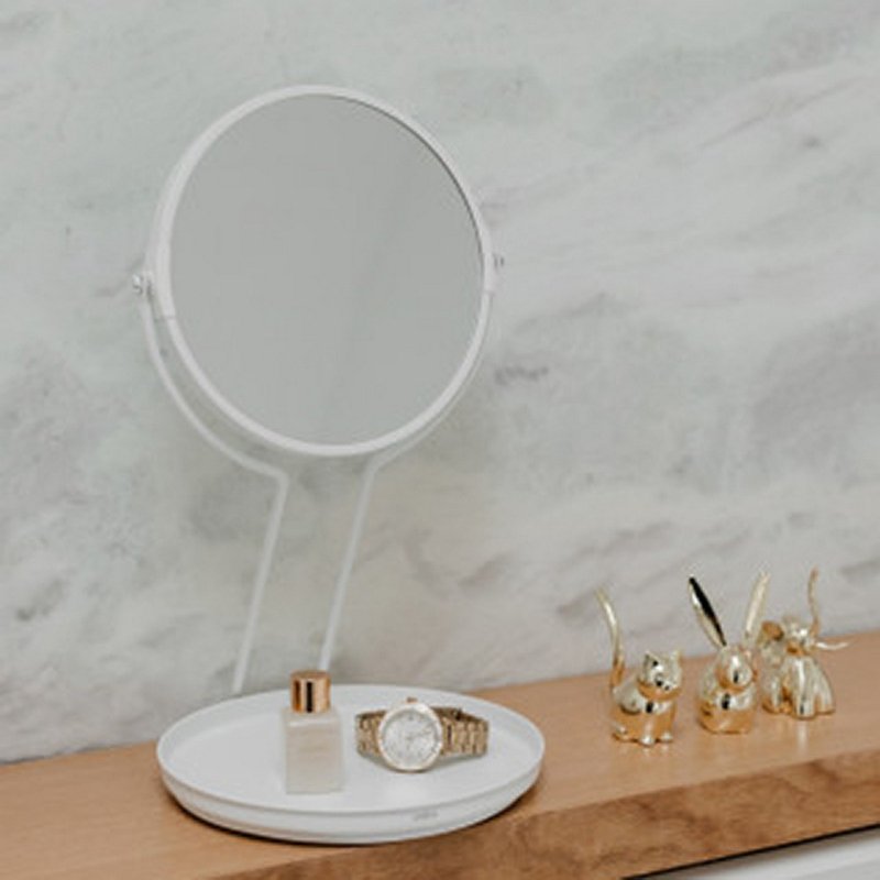 【Umbra】See me双面高脚放大桌镜(云白) - 摆饰 - 其他金属 白色