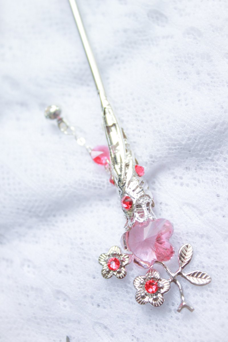 *弥露娜物语*梅之簪 - 发饰 - 其他金属 粉红色