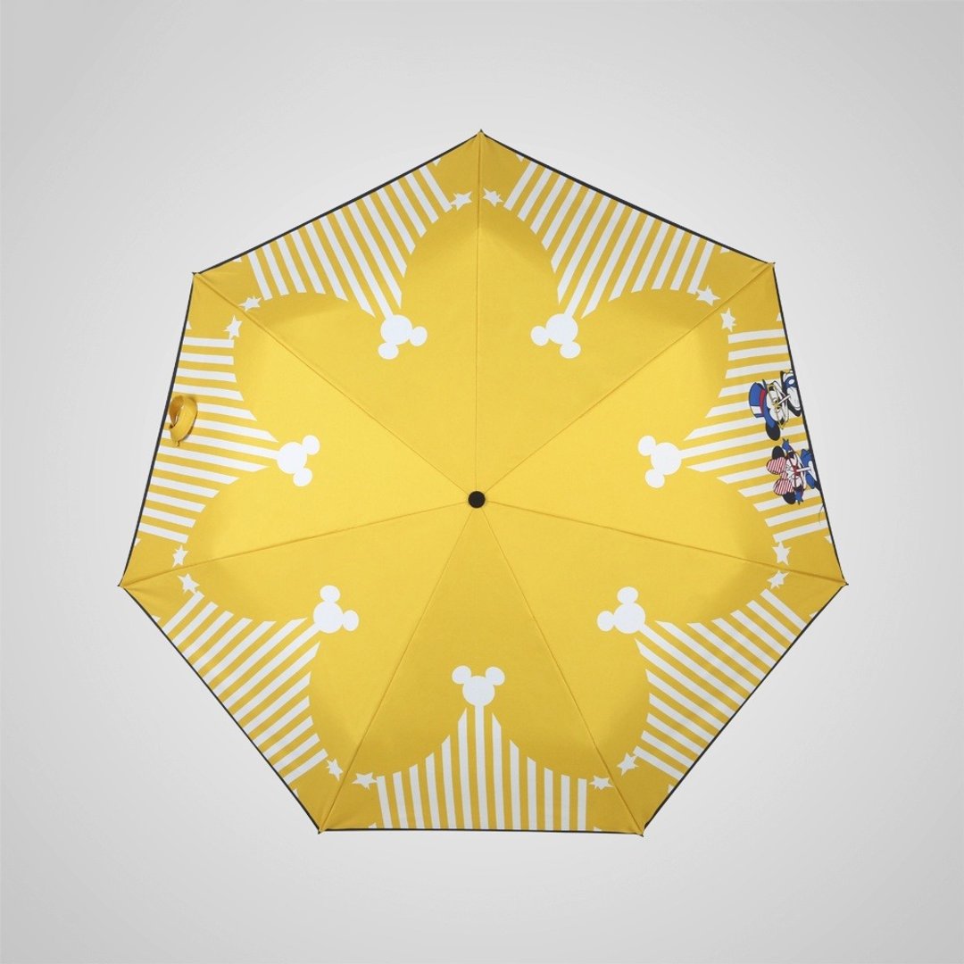 【德国kobold】迪士尼官方授权-7K晴雨两用伞-米奇欢乐秀 - 雨伞/雨衣 - 其他材质 黄色