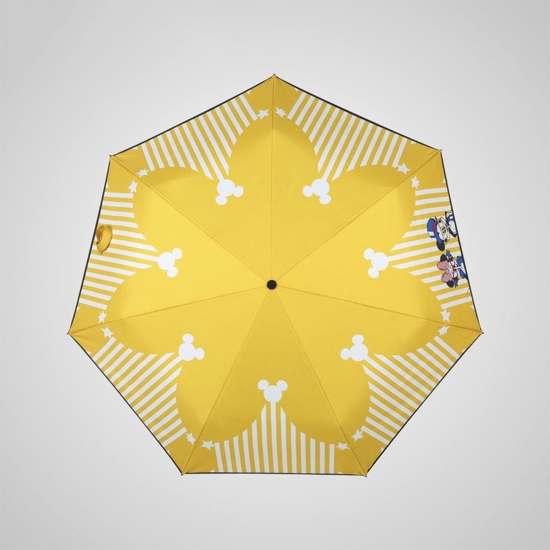 【德国kobold】迪士尼官方授权-7K晴雨两用伞-米奇欢乐秀 - 雨伞/雨衣 - 其他材质 黄色