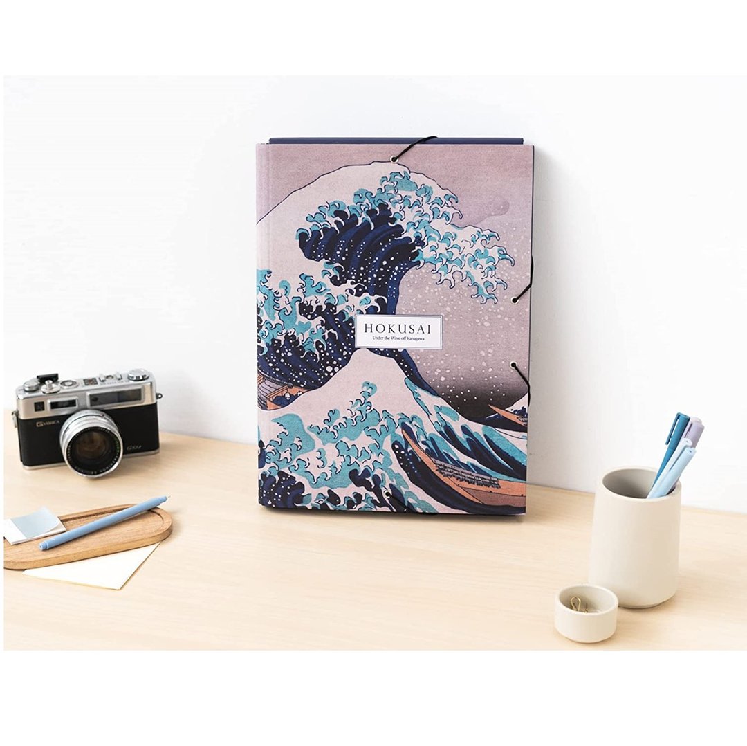 【浮世绘】葛饰北斋富岳三十六景神奈川冲浪里和风文件夹 - 文件夹/资料夹 - 其他材质 多色