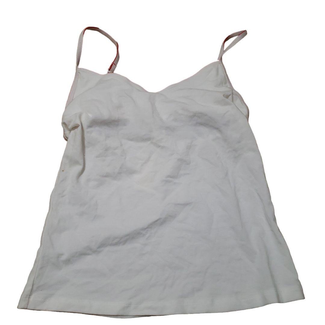 diesel 中古 吊带背心 - 女装背心 - 棉．麻 白色