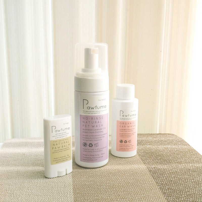 狗狗家居护理入门组 - 清洁/美容 - 植物．花 紫色