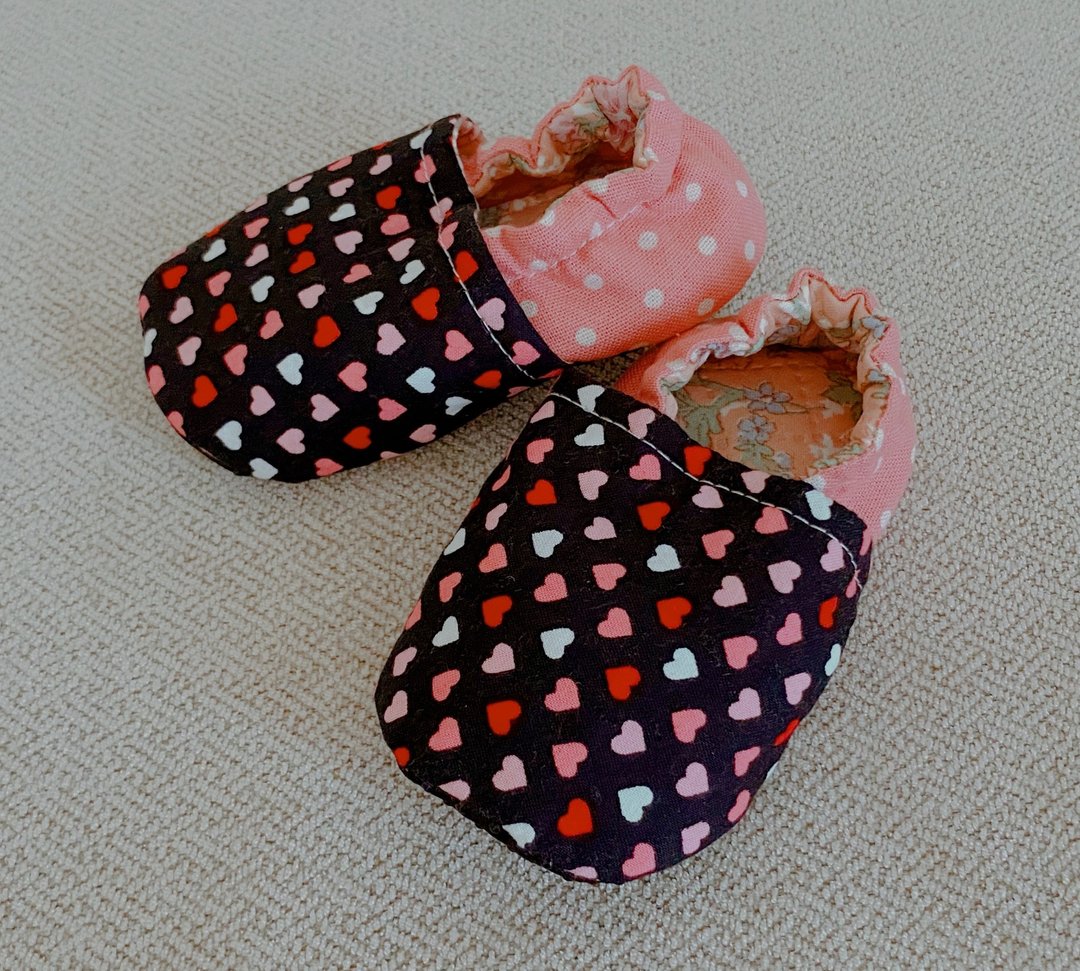 手作宝宝学布鞋 12cm - 婴儿鞋 - 棉 
