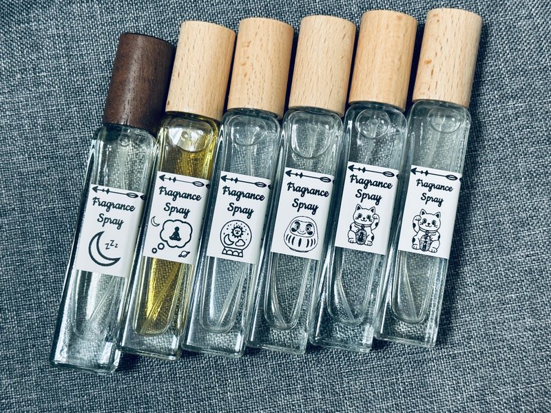 精油/能量喷雾 — 招桃花 招财 冥想 净化 睡眠 放松 好运 平衡情 - 香薰/精油/线香 - 玻璃 透明