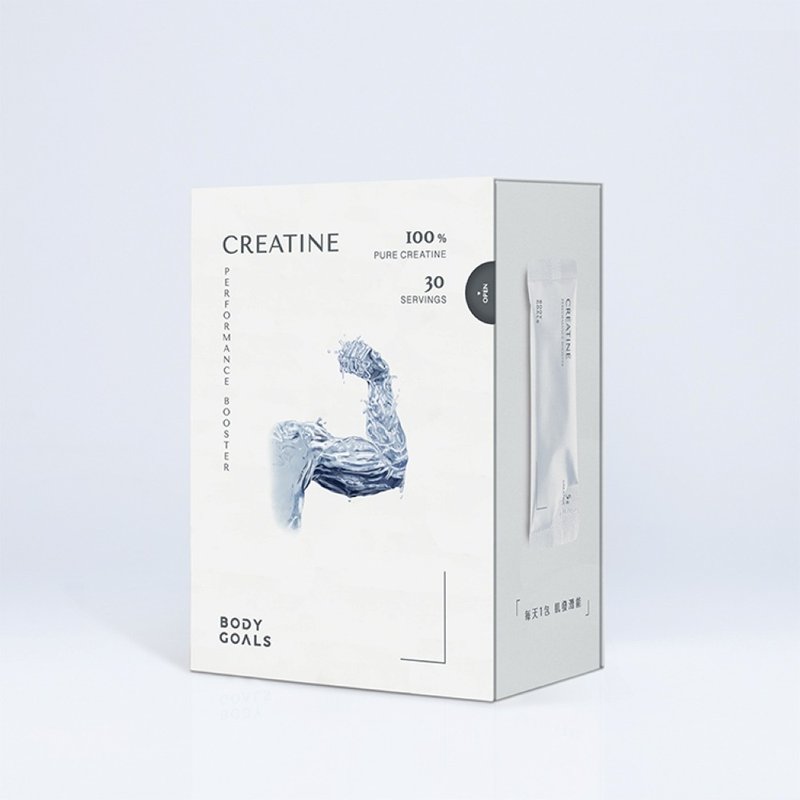 【Body Goals】高纯度一水肌酸 - 原味(30包/盒) - 健康/养生 - 浓缩/萃取物 