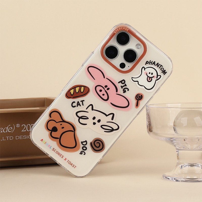 猪朋狗友 小幽灵  iPhone 手机壳 - 手机壳/手机套 - 其他材质 