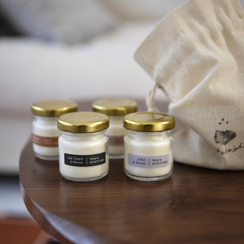 Petite allee 蜡烛系列 旅行体验组 - 蜡烛/烛台 - 精油 多色