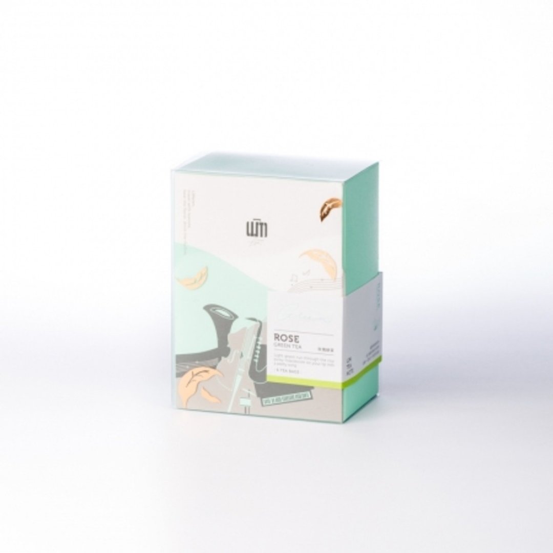 玫瑰绿茶 - 茶 - 纸 绿色