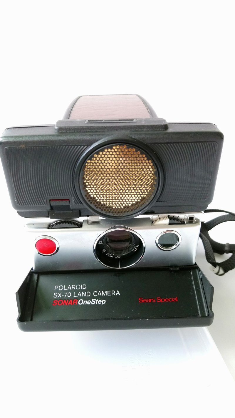 1978 Polaroid SX-70 land camera sonar OneStep Sears Special - 相机 - 其他金属 咖啡色