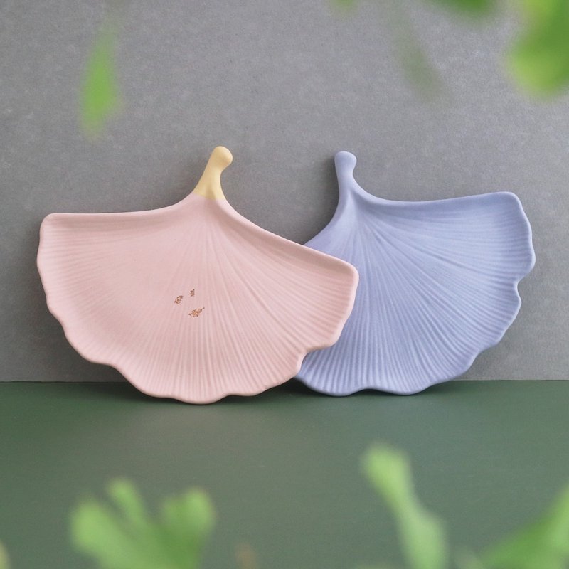 纯色或碎箔【银杏水泥置物盘】 - 摆饰 - 水泥 