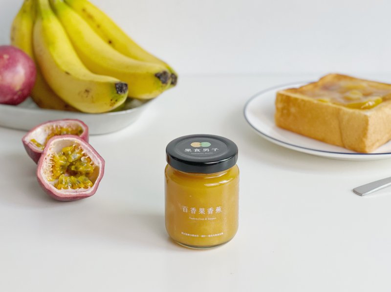 百香果香蕉 果酱 - 果酱/抹酱 - 新鲜食材 黄色