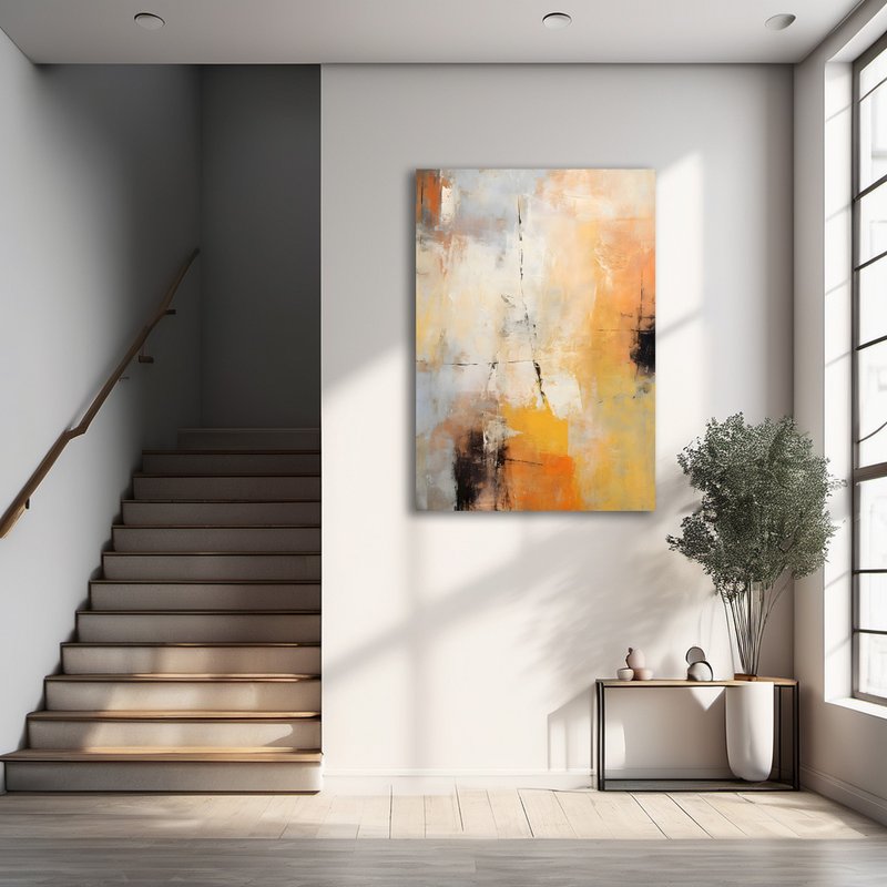 10070抽象画-无框画 | 装饰画 | 油画 | 挂画 | 室内设计 | 壁饰 - 海报/装饰画/版画 - 其他材质 多色