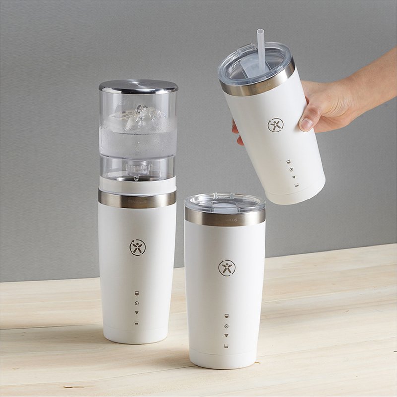 Beanplus My Dutch CT500 冰滴不锈钢保温杯组 - 咖啡壶/周边 - 塑料 白色