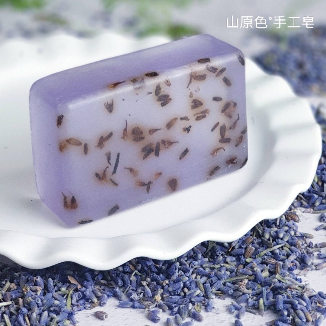 山原色手工皂 多件优惠 【浪漫薰衣草】香氛皂 透明皂/沐浴皂/手/ - 肥皂/手工皂 - 其他材质 
