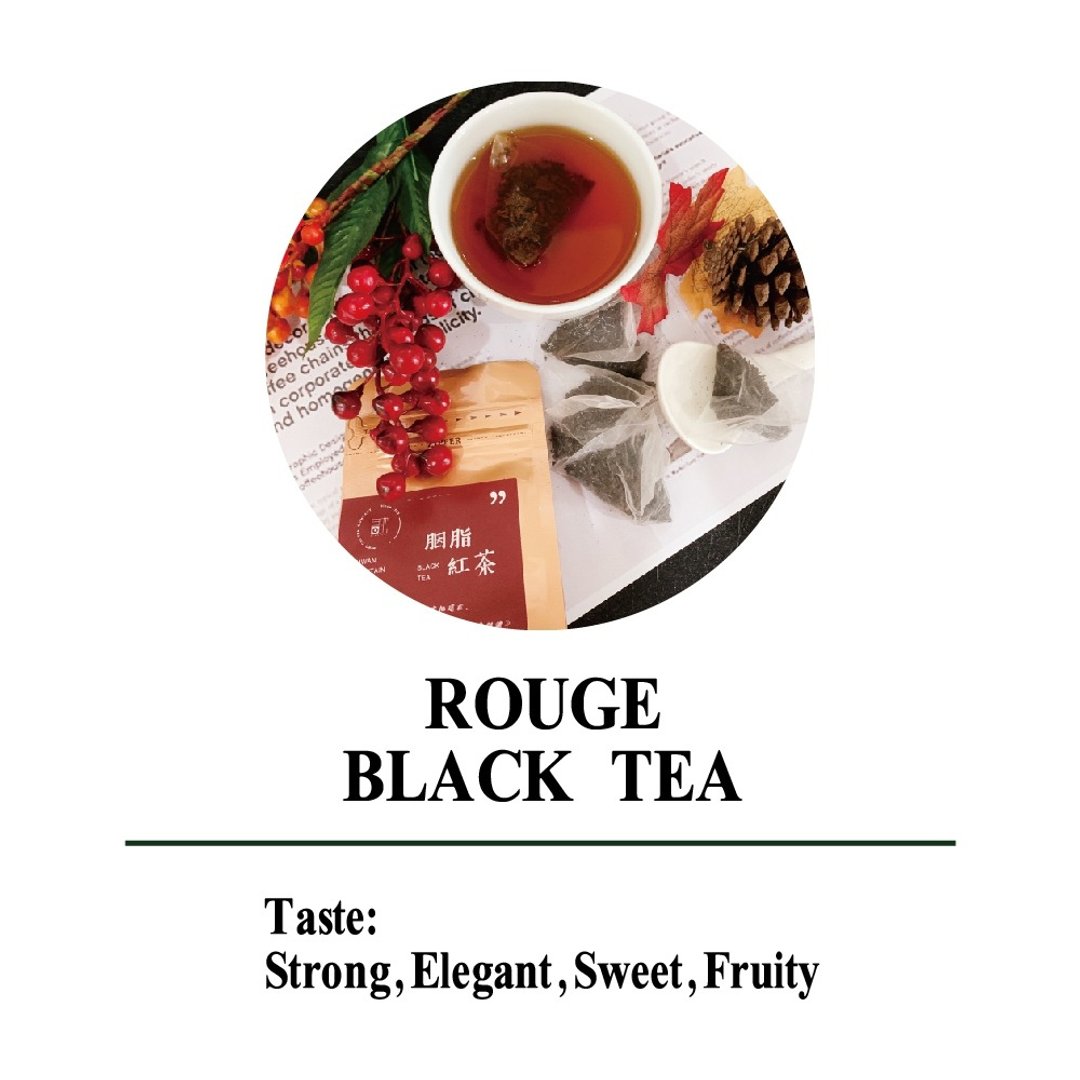 【名池茶业】胭脂红茶 - 红茶三角立体茶包 (12入) - 茶 - 新鲜食材 
