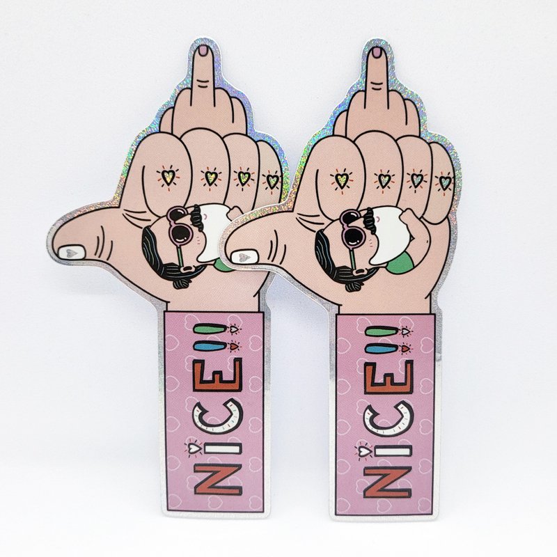 很好 | 激光贴纸 | malut - 贴纸 - 纸 