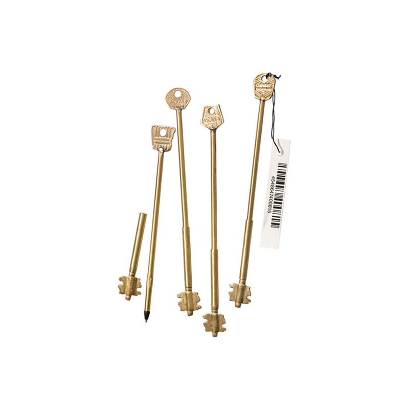 KEY SHAPED PEN  复古工业风钥匙造型笔 - 其他书写用品 - 其他金属 