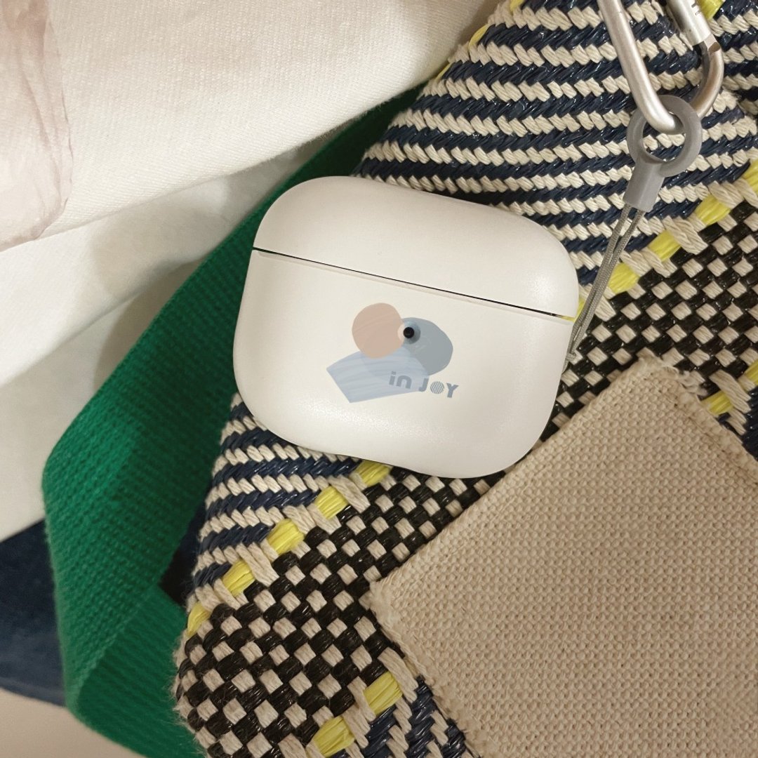 AirPods2/ AirPods Pro/ AirPods3 自由蓝调 防摔 耳机挂勾保护套 - 耳机收纳 - 其他材质 白色