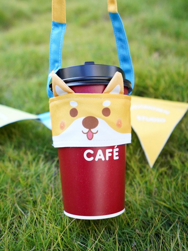 Vivianshen柴柴饮料杯套 环保杯套 - 随行杯提袋/水壶袋 - 其他人造纤维 