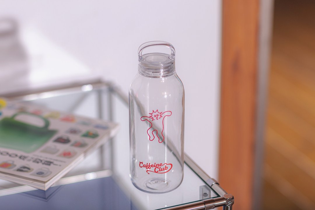 Caffeine Club联名系列  KINTO - WATER BOTTLE 轻水瓶 500ml - 水瓶/水壶 - 树脂 