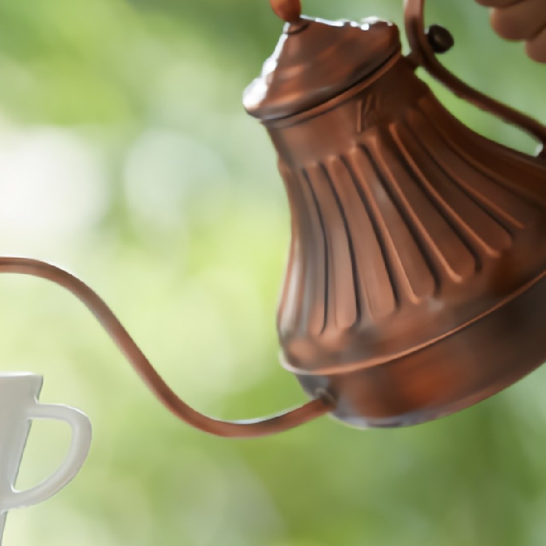 【日本】Kalita│细口铜制手冲壶(900ml)(优雅欧式宫廷) - 其他 - 铜/黄铜 咖啡色