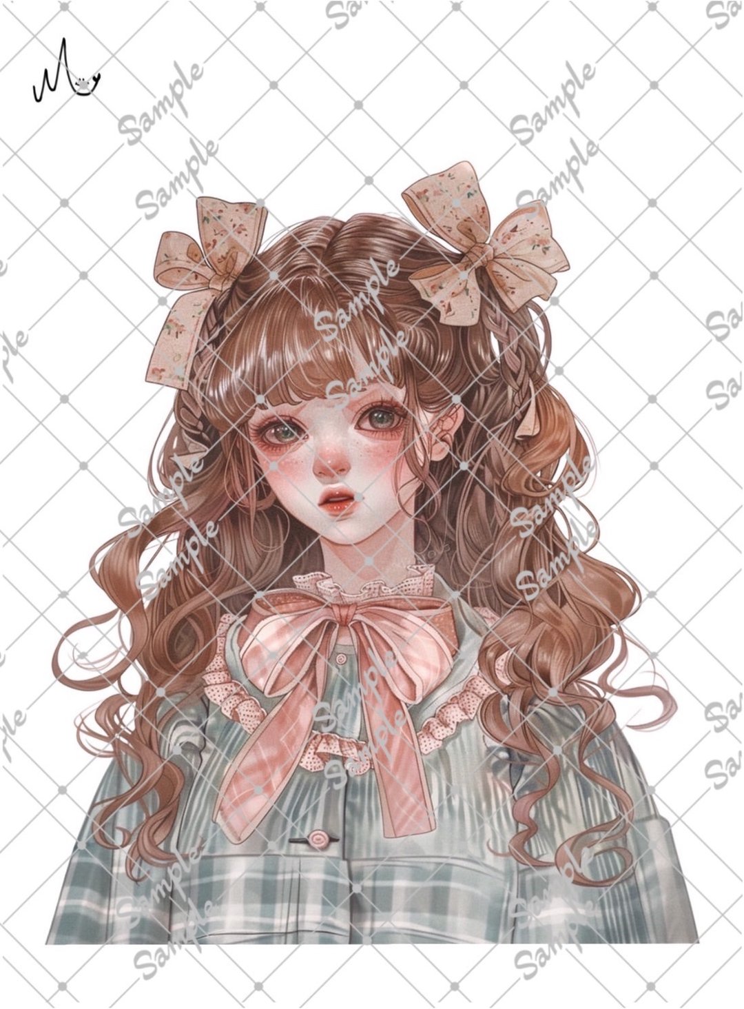 原创人物贴纸 - 贴纸 - 纸 