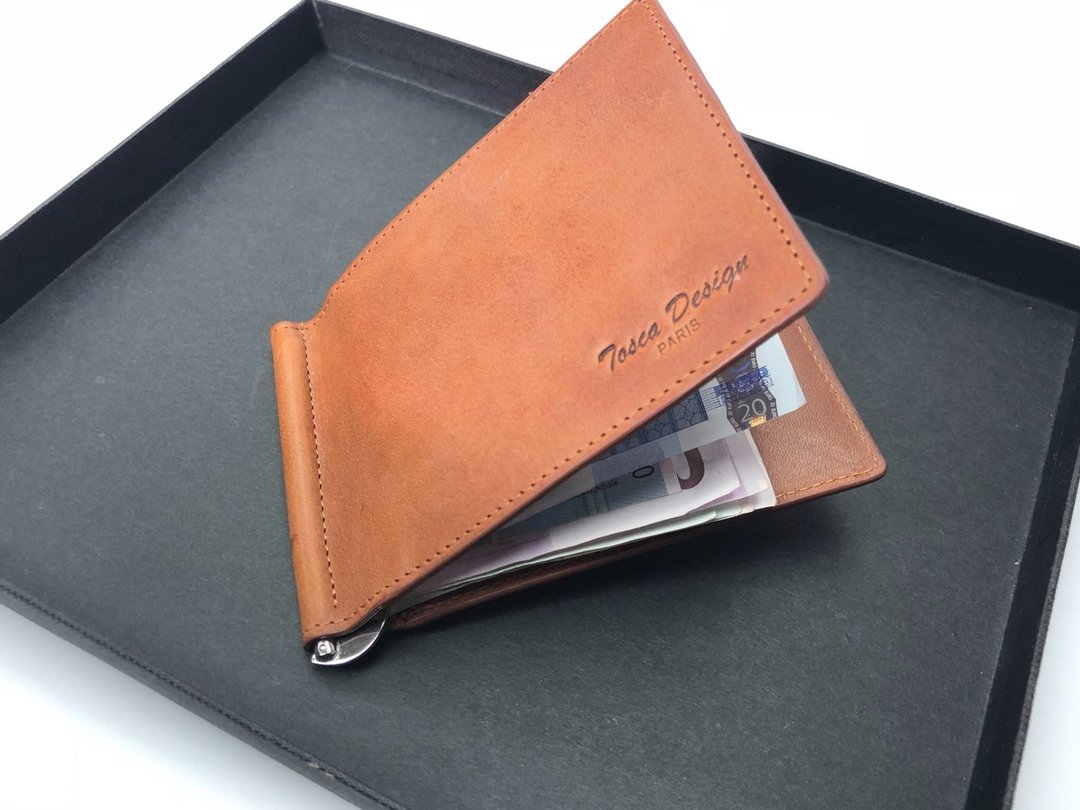 Tosca | Money Clip Wallet - 钞夹 真皮 皮夹 钱包 商用 休闲 - 皮夹/钱包 - 真皮 多色