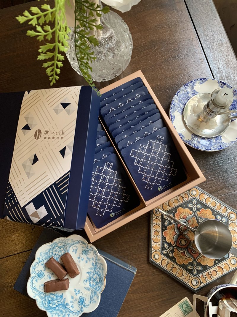 -烘work- 精品庄园滤挂咖啡礼盒(20入/盒) 【快速出货】 - 咖啡 - 新鲜食材 蓝色