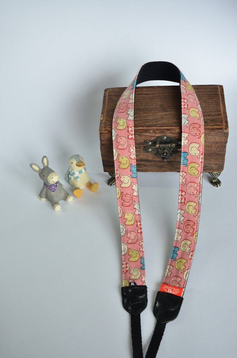 粉粉象  舒压背带 相机背带 乌克丽丽    Camera  Strap - 相机 - 棉．麻 