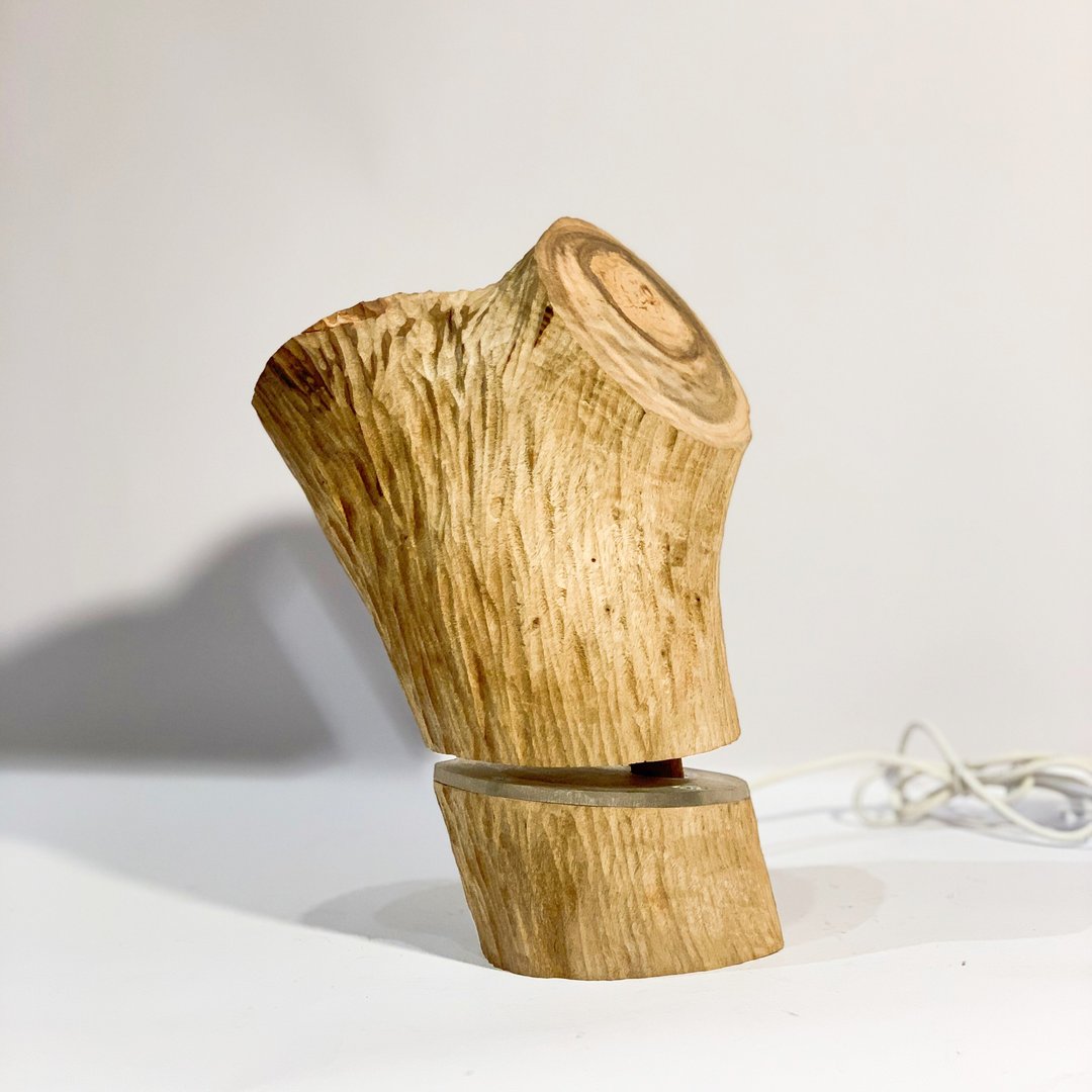 【C.L Studio】设计款 樟木灯 实木灯 艺术灯饰 小夜灯 USB - 灯具/灯饰 - 木头 
