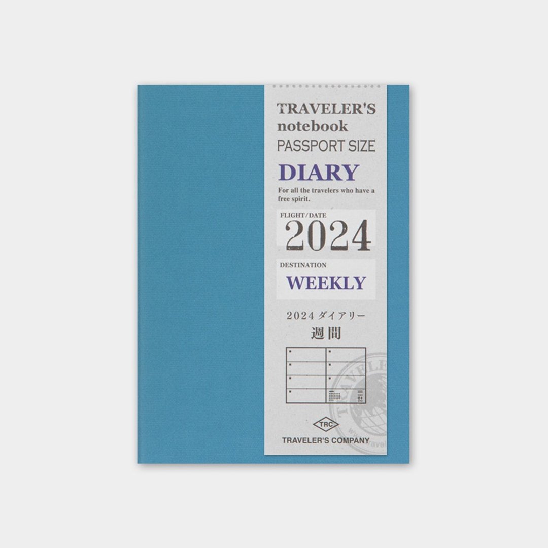 Traveler's Notebook 2024 PA周间手帐 补充包 - 笔记本/手帐 - 纸 