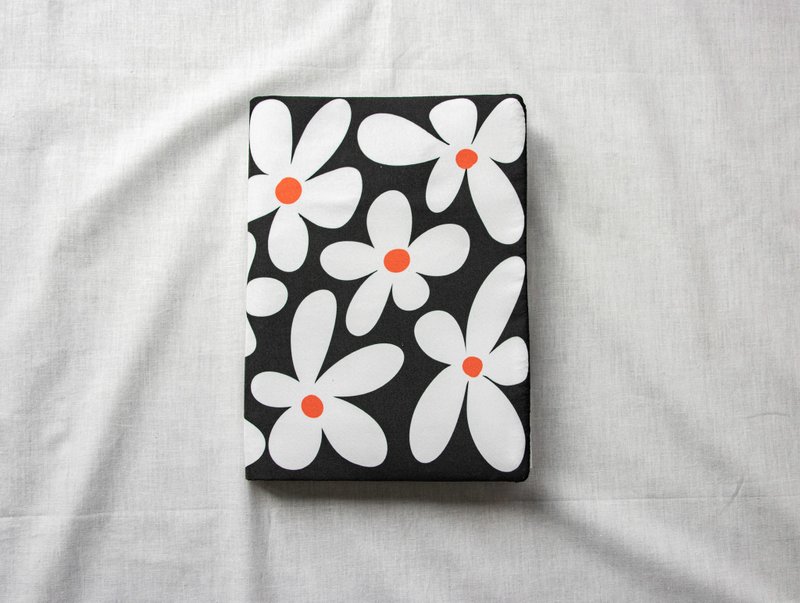 白梅布艺书衣 - 书衣/书套 - 棉．麻 黑色