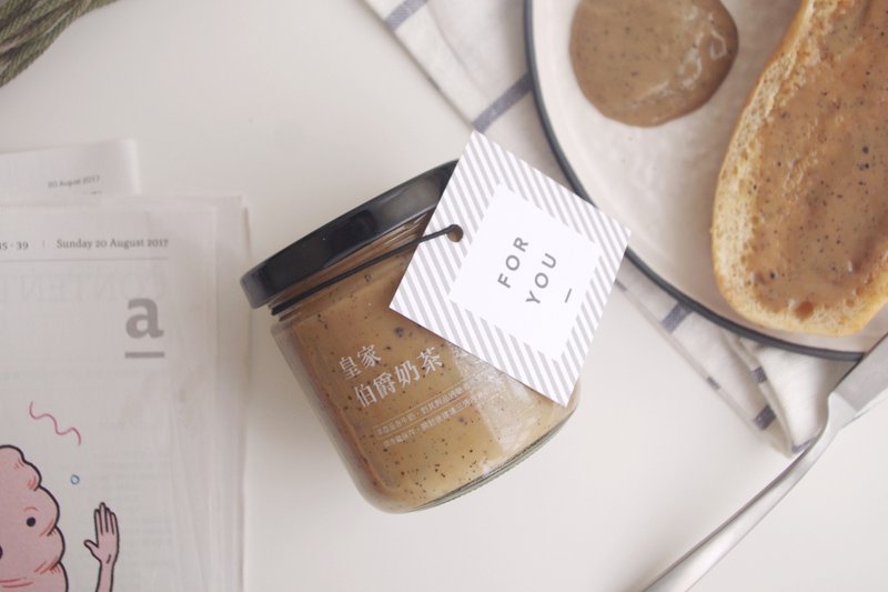 伯爵奶茶 抺酱 - 果酱/抹酱 - 新鲜食材 咖啡色