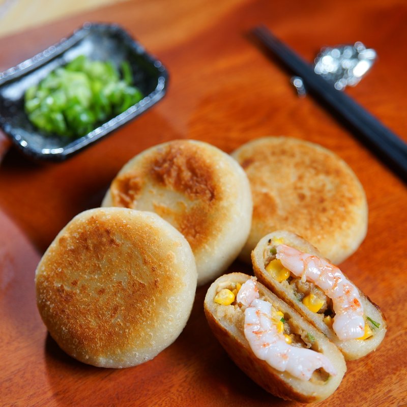 手工金玉鲜虾馅饼10入【东北口味】无添加 - 熟食小吃 - 其他材质 白色