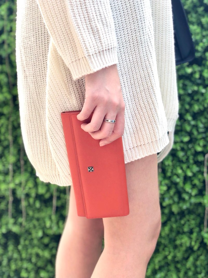 Tosca | Lola Wallet - 长银包 真皮 长钱包 皮夹 钱包 - 皮夹/钱包 - 真皮 多色