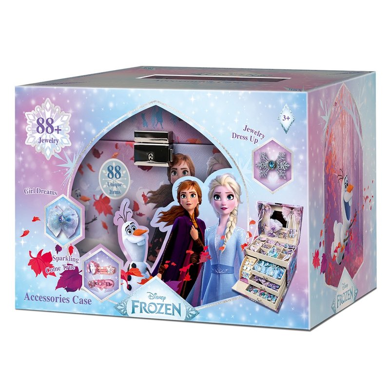 迪士尼冰雪奇缘发饰礼盒 生日 圣诞礼物 女孩礼物 - 发饰 - 其他材质 多色