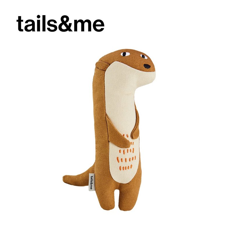 【tails&me 尾巴与我】尾巴毛伙伴*宠物响纸玩具(水獭) - 玩具 - 其他材质 多色