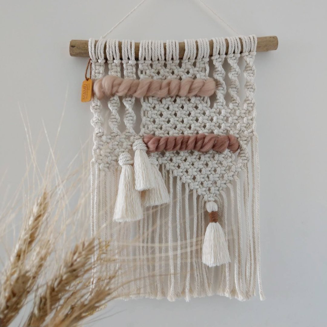 macrame  粗毛线编织挂饰 - 摆饰 - 棉．麻 