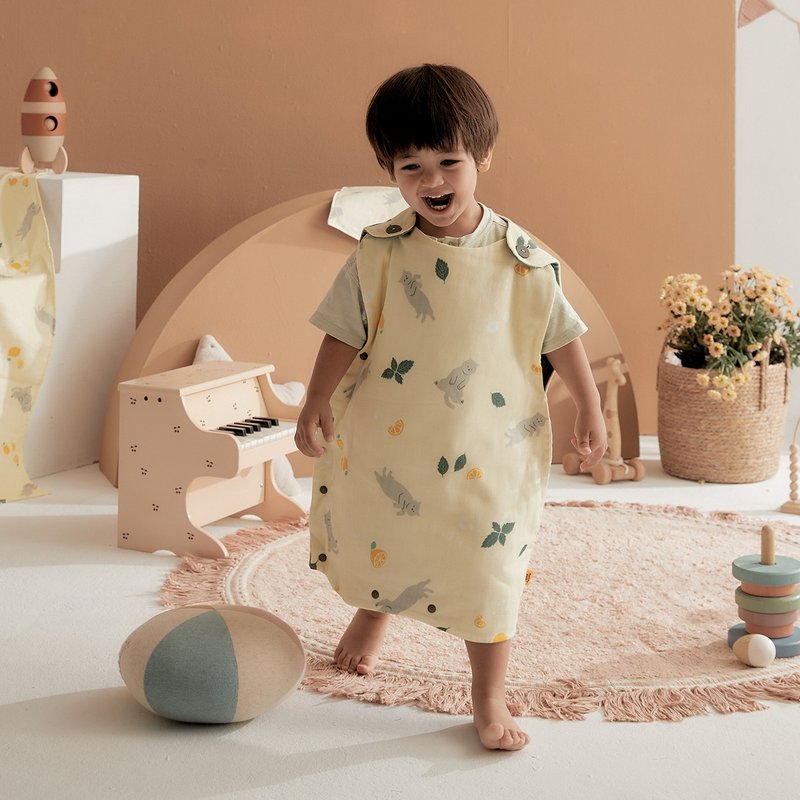 【弥月礼盒】怦然心动礼盒组-mama juice-mojito - 满月礼盒 - 棉．麻 黄色