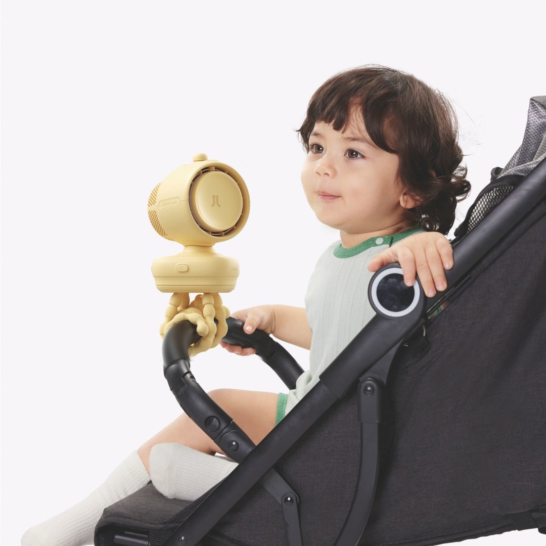 JisuLife - Stroller Fan 3 多功能可拆式风扇 - 电扇 - 硅胶 