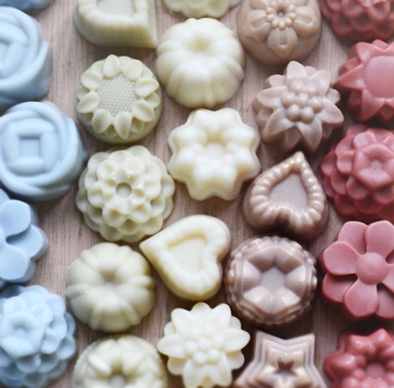 祝福小礼｜婚礼小物, 秘密花园小花皂, 小礼物, 订制品 - 肥皂/手工皂 - 植物．花 