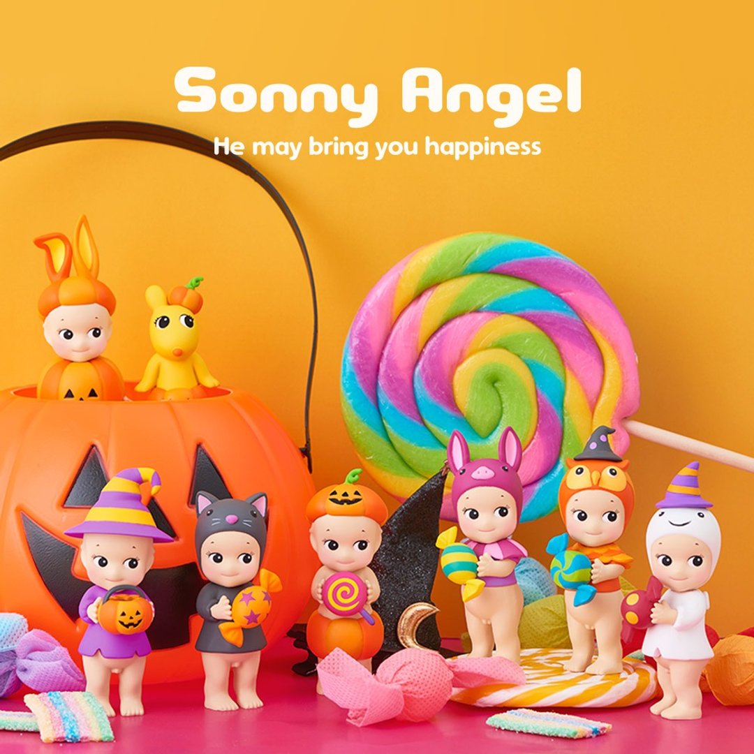 Sonny Angel│2021 Halloween 万圣捣蛋鬼限量版公仔(2入随机款) - 玩偶/公仔 - 其他材质 多色