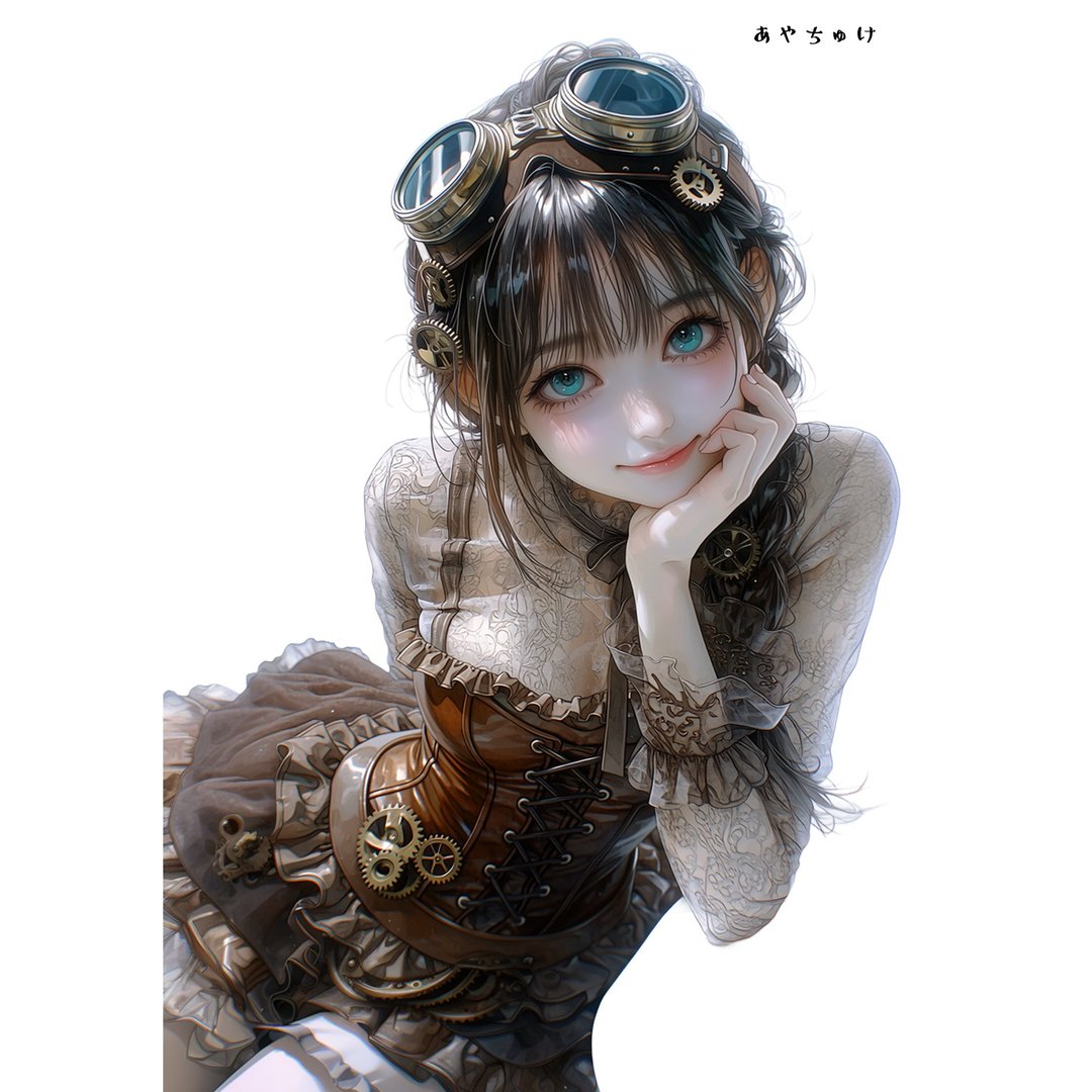 【5 月新品 5】07-124-0006 人物贴纸 蒸汽庞克风格 - 贴纸 - 纸 